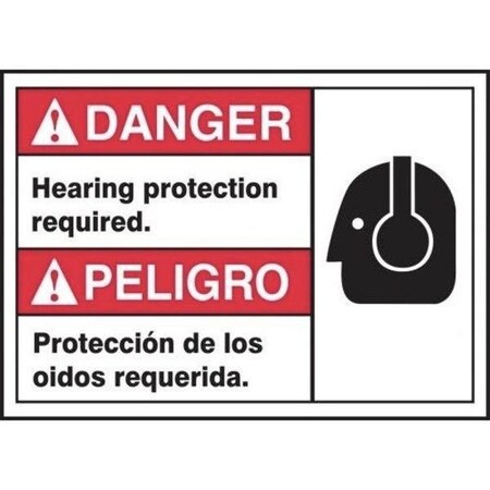 Accuform RAILROAD CLAMP SIGN SAFETY FIRST 12 in  X FRR397BU